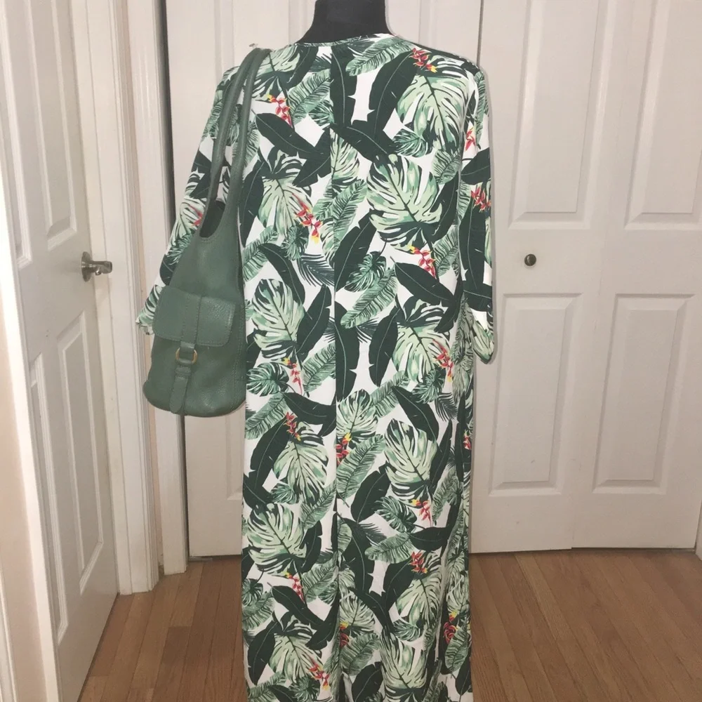 Rachel Zoe palm print duster - Picture 4 of 8